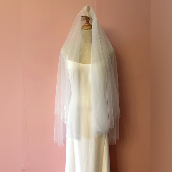 Wedding Veil Fingertip main image 5